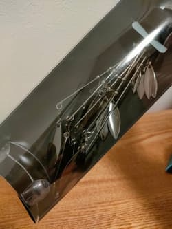 Jackall Luster Blade115 Alabama Rig 18 Blades Gunmetal - Thumbnail 2