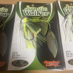 Evergreen Jungle Walker 5/8oz Spinnerbait 3-Color Set, New, Fishing Lure - Thumbnail 3
