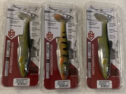 (LOT OF 3) BASS MAFIA 5” DAINGEROUS LOADED SWIMBAIT SHALLOW MULTIPLE COLORS NIP - Thumbnail 3
