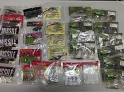 Gary Yamamoto and Others Various Bass Worms 64 Bags Set and Others - Thumbnail 1
