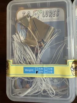 Lot of 4 2002 LUCKY CRAFT TO Buzzbait Takahiro Omori Very Rare Clacker Hard Case - Thumbnail 2