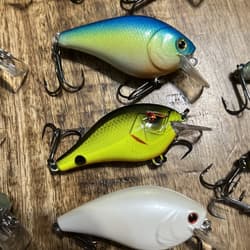 Lot Of 18 Squarebill Crankbaits Xcite Strike King Ark Unbranded No Combined Ship - Thumbnail 13