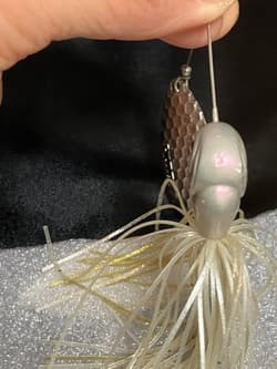 Evergreen Spinnerbait 3/4oz Double Blade Fishing Lure Black Silver Set - Thumbnail 10