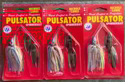 3 Nichols Pulsator Spinnerbait 1/2oz Fishing Lure Willow Citrus Shad S49 - Thumbnail 1