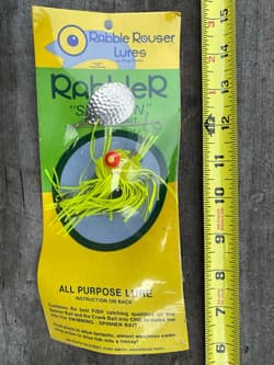 SUPER TUFF FIND!!UNKNOWN FISHING FUN 🤩RABBLE ROUSER SPINNERBAIT  🎣 LURE€ - Thumbnail 1