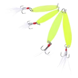 4 Pcs Glow in The Dark Fishing Lure Bait Accessories Floating Lures - Thumbnail 1