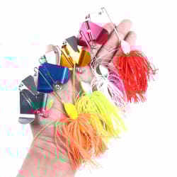 4PCS 11.5cm/22g Spinnerbait Blade Bait Rubber Skirt Buzzbait Fishing Lure Tackle - Thumbnail 2