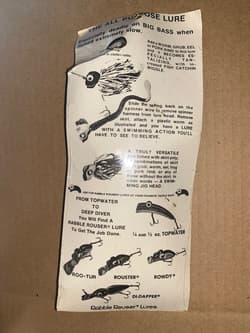 SUPER TUFF FIND!!UNKNOWN FISHING FUN 🤩RABBLE ROUSER SPINNERBAIT  🎣 LURE - Thumbnail 4