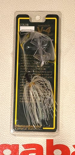 WOW! Megabass V-4 PROP BUZZ BUZZBAIT "METAL SILVER" 5/16 Oz. FREE SHIP - Thumbnail 1