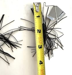 BUZZBAIT LURES Lot-4 Mixed Colors Bass Fishing w Hand-Made Cases Black Yellow - Thumbnail 10