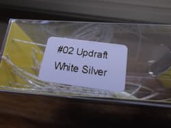 HM Custom Lures Teckel Quazkiller Twin Buzzbait 1/2oz. 02 White Silver Updraft - Thumbnail 3