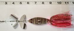05 / HANMADE DOUBLE BLADED BUZZBAIT. BASS, NORTHERN PIKE, MUSKIE/ MUSKY. - Thumbnail 1