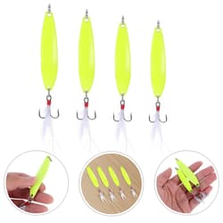 4 Pcs Glow in The Dark Fishing Lure Bait Accessories Floating Lures - Thumbnail 10