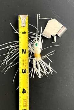 Lot of 4 BUZZBAIT LURES Mixed Colors Bass Fishing with Hand-Made Plastic Cases - Thumbnail 7