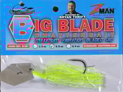 (Ct of 2) Z-Man Big Blade Chatterbait 5/8 oz Provides Maximum Thump & Vibration - Thumbnail 3