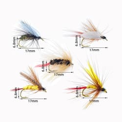 10x Fly Fishing Fly Fishing Accessories Fly Fishing Lures for Outdoor Bass - Thumbnail 7