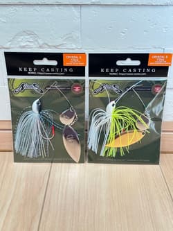 Nories Crystal S 1/2oz New 2 Set Spinnerbait - Thumbnail 1