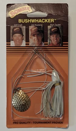 New 2 Official B.A.S.S. Spinnerbaits and Bomber Bushwhacker Spinnerbait Sealed - Thumbnail 4