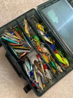 Lure Old Daiwa Tackle Box - Thumbnail 1