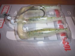 Manns Baitfish Minnow Umbrella Rig Q Paddler Weedless Shad Hardnose Discontinued - Thumbnail 3