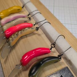 Handmade Snake Skin Crankbait Lure with Crank and Accessories - Thumbnail 4