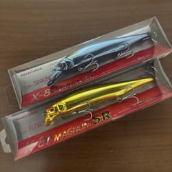 Megabass X-80 Magnum SR SP-C 2pcs Set Saltwater Lures Used - Thumbnail 1