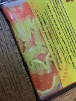 Mr. Crappie Strike King 2” Joker Osage Orange Glow - Thumbnail 6