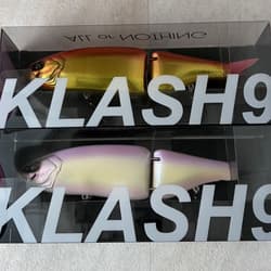 DRT KLASH9 Low OneKnock Swimbait Set Hickory Shad Mazume Gold New from Japan - Thumbnail 1