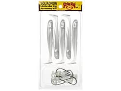  Squadron Umbrella Rig Kit 1/8oz Ghost Shad - Thumbnail 2