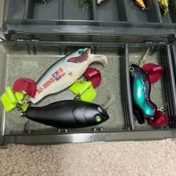 Bass fishing retirement settackle box, hard lures, soft lures, bait reel, etc. - Thumbnail 11