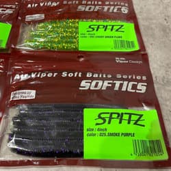 ④ Viper Design SPITZ 4inch Spitz 4 bags 40 pieces set Worm Viper Senko - Thumbnail 3