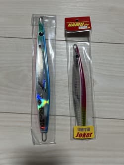 Zdar Jig Bomber 300g & NamJig Joker 185g Saltwater Jigs Used Set - Thumbnail 1