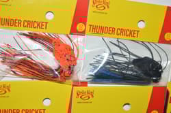 6 lures strike king thunder cricket bladed vibrating swim jig 1/2oz assortment - Thumbnail 2