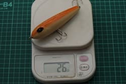 Abu Garcia Mild Water Plopper Pencil Bait Old Lure Used 80s Fishing Accessories - Thumbnail 8