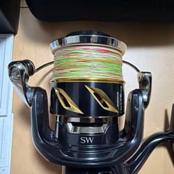 Shimano Stella SW 14000G Spinning Reel Line Included Used Excellent Condition - Thumbnail 4