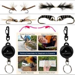 Fly Fishing Flies - Fly Fishing Accessories - Fishing Kit, Trout Lures, - Thumbnail 7