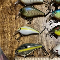 Lot Of 18 Squarebill Crankbaits Xcite Strike King Ark Unbranded No Combined Ship - Thumbnail 2