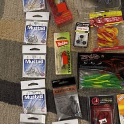 Bass Fishing Soft Plastics Lot (39) Yum Zoom Strike King Keitech 6th Sense - Thumbnail 3