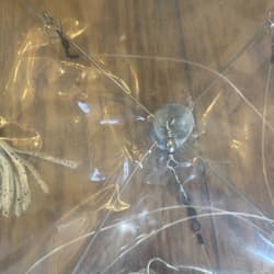 9” Umbrella Rig 4 Arm 11” With 5.5” Squid (9)  8/0 Mustad New Pkg Blue/pink Pep - Thumbnail 2