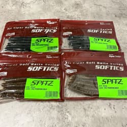 ⑤ Viper Design SPITZ 4inch Spitz 4 bags 40 pieces set Worm Viper Senko - Thumbnail 1