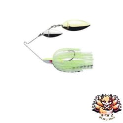 NEW Keitech T-Bone Spinnerbait Double Willow DW 1/2oz #511 Green Pumpkin Craw - Thumbnail 1