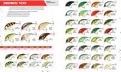 Series 100 Crankbait Bass Fishing Lures, Fishing Accessories, Dives to 5-feet... - Thumbnail 2