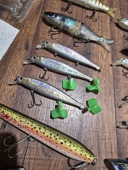 FISHING LURE PACKAGE DEAL GLIDEBAIT JERKBAIT TOP WATER - Thumbnail 6