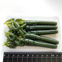 818283 Gary Yamamoto 5 Inch Class Crawdad Pieces Claw 042 Watermelon Condition B - Thumbnail 1