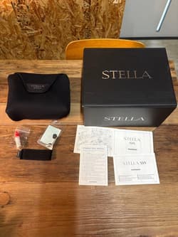 Shimano 20 Stella SW 20000HG Spinning Reel with Box & Accessories Used - Thumbnail 3