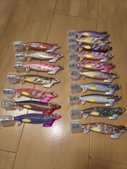 Egi Oh TR 3.5 size, all 21 colors, plus 9 sets - Thumbnail 2