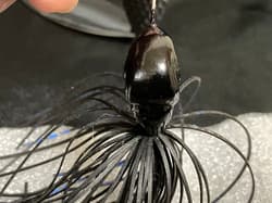 Evergreen Spinnerbait 3/4oz Double Blade Fishing Lure Black Silver Set - Thumbnail 5