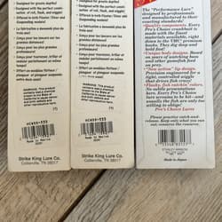 Strike King KVD Wild Shiner Jerkbait 5" Fishing Lures Lot of 6 - Thumbnail 6