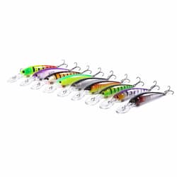 9pcs/set 12.5cm/11g Trolling Bait Minnow Fishing Lure Hook Bass Swimbait Wobbler - Thumbnail 3