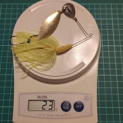 Megabass V Flat Spinnerbait Set of 2, Hard Lures, Slightly Used, Fishing Gear - Thumbnail 4